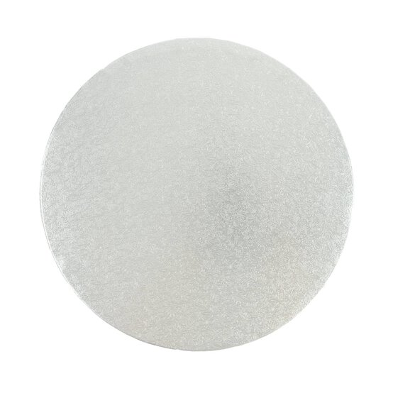 Silver Round Cake Drum 10 Inches