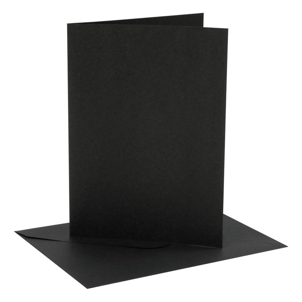 Black Cards5 x 7 Inches 4 Pack