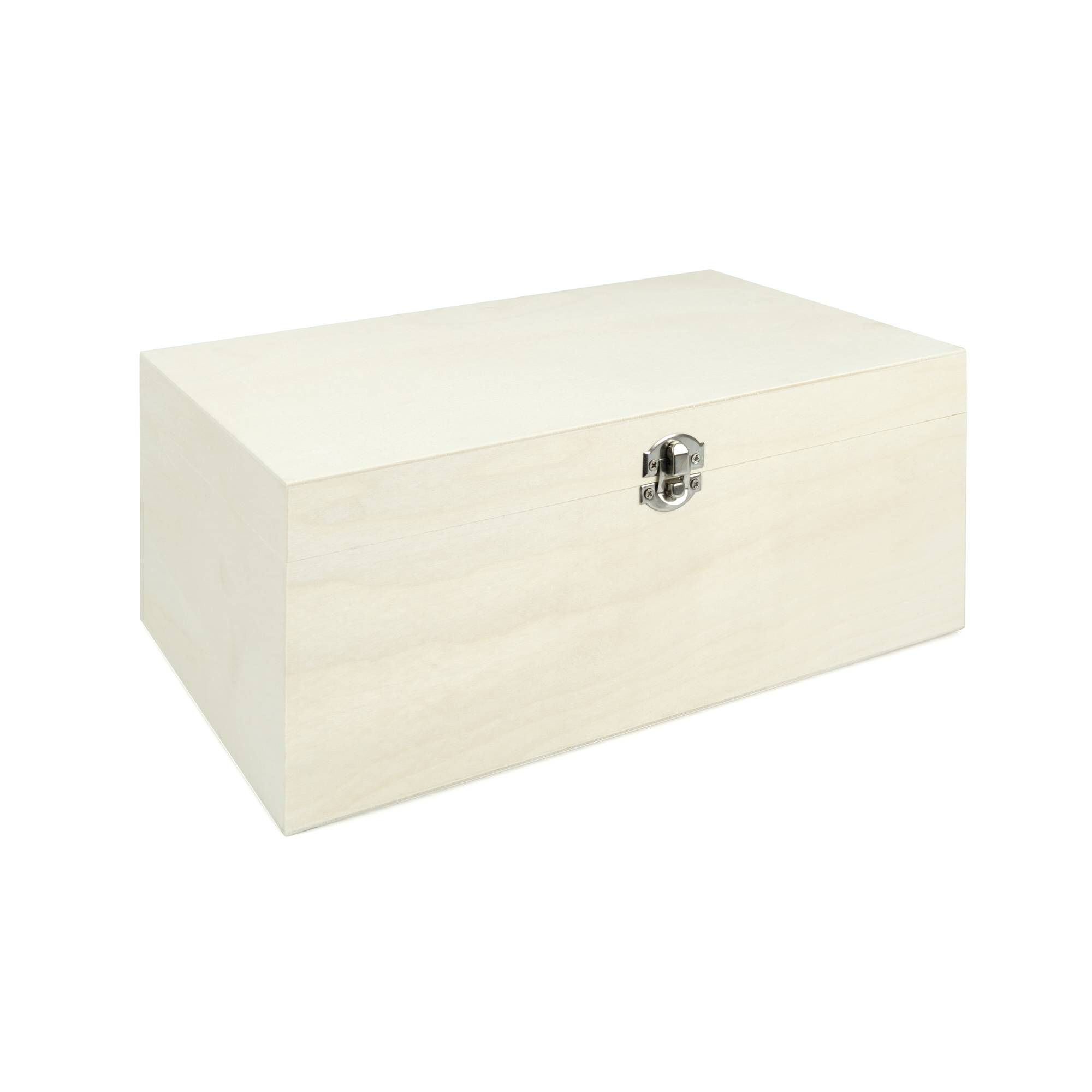 Wooden Storage Box 30cm x 20cm x 13cm