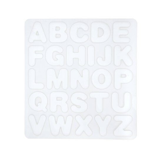 Alphabet Resin Mould