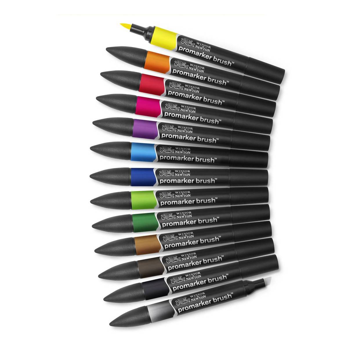 Winsor & Newton Vibrant Tone Promarker Brush 12 Pack