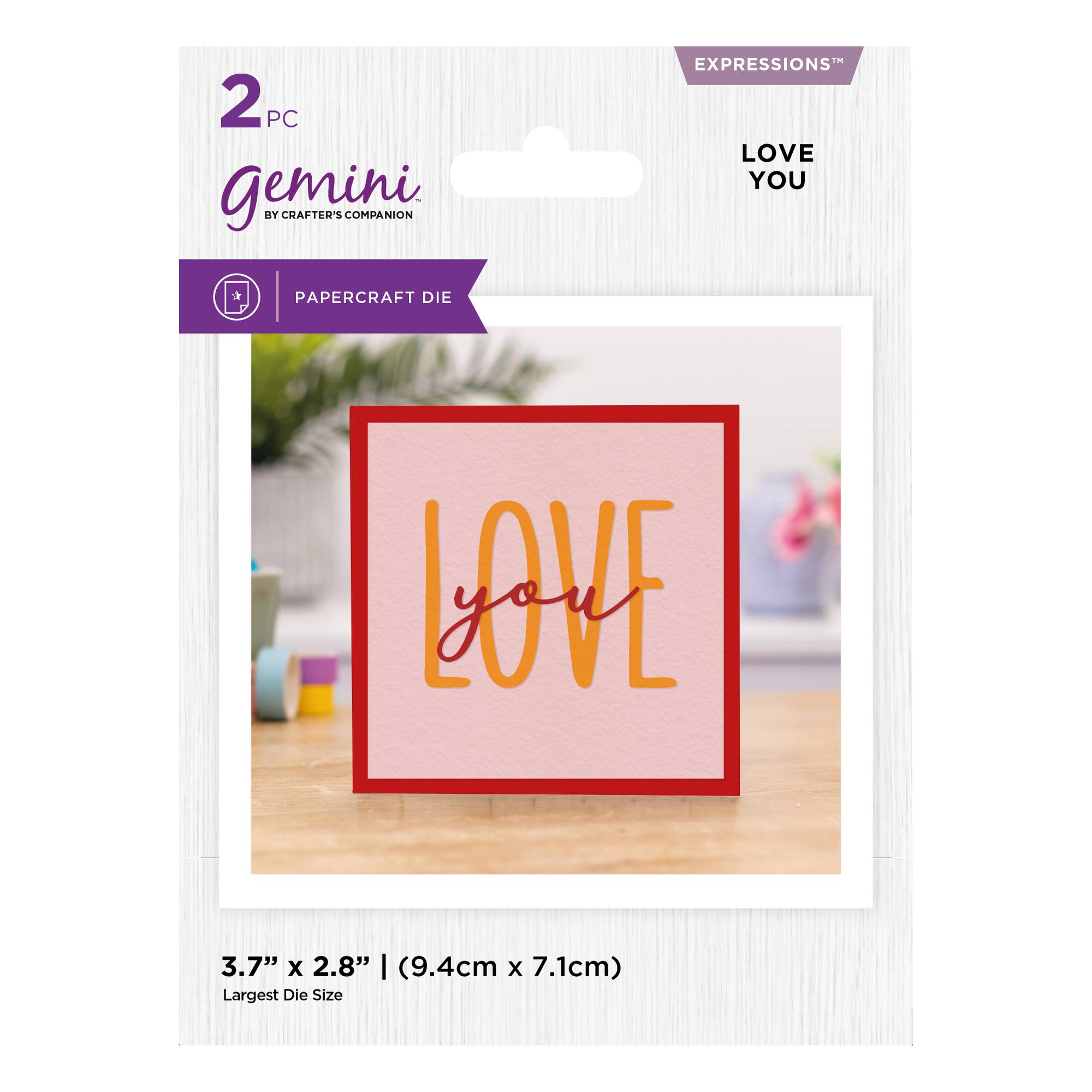 Gemini Love You Die Set 2 Pieces