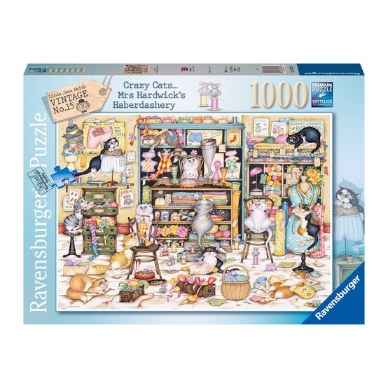 Ravensburger Crazy Cats Jigsaw Puzzle 1000 Pieces