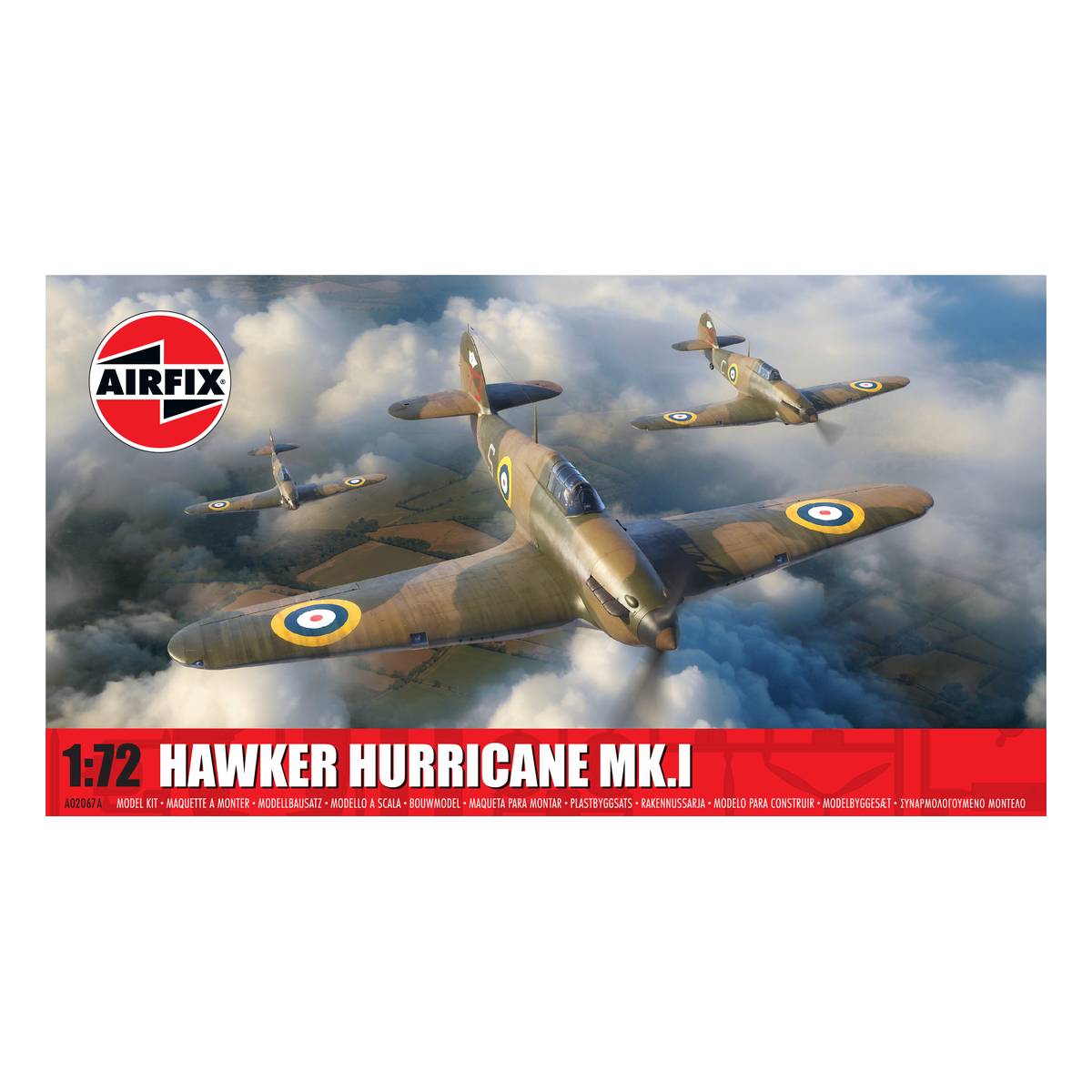 Airfix Hawker Hurricane Mk.I Model Kit 1:72