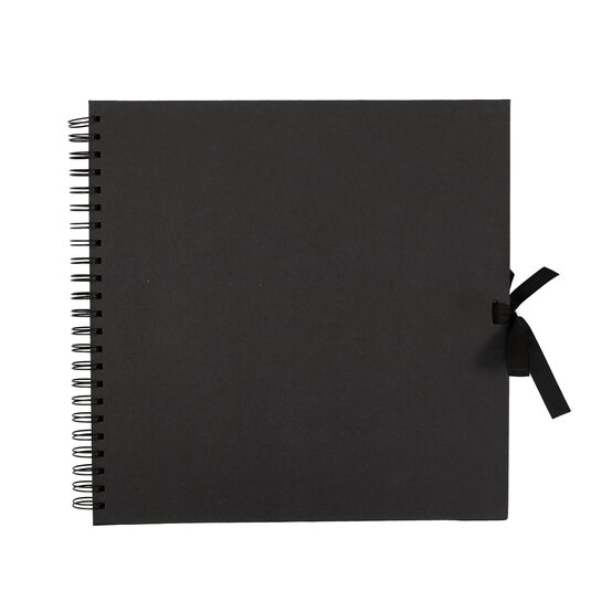 Crafter’s Companion Black Scrapbook 12 x 12 Inches
