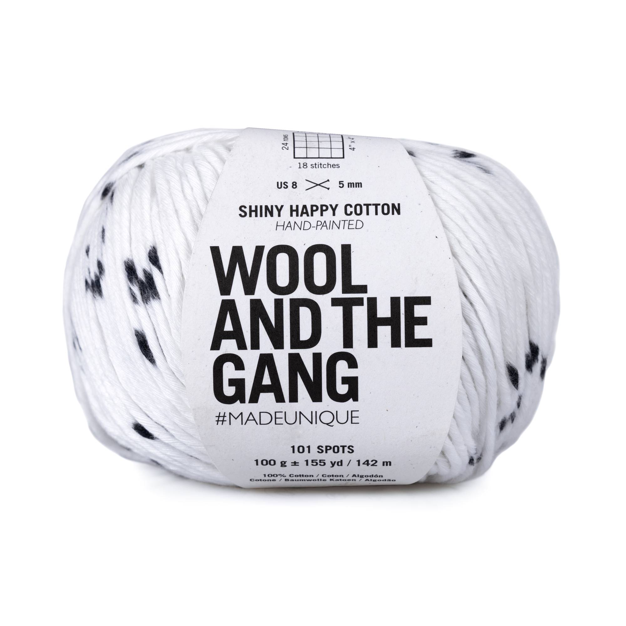 Wool and the Gang 101 Spots Shiny Happy Cotton 100g