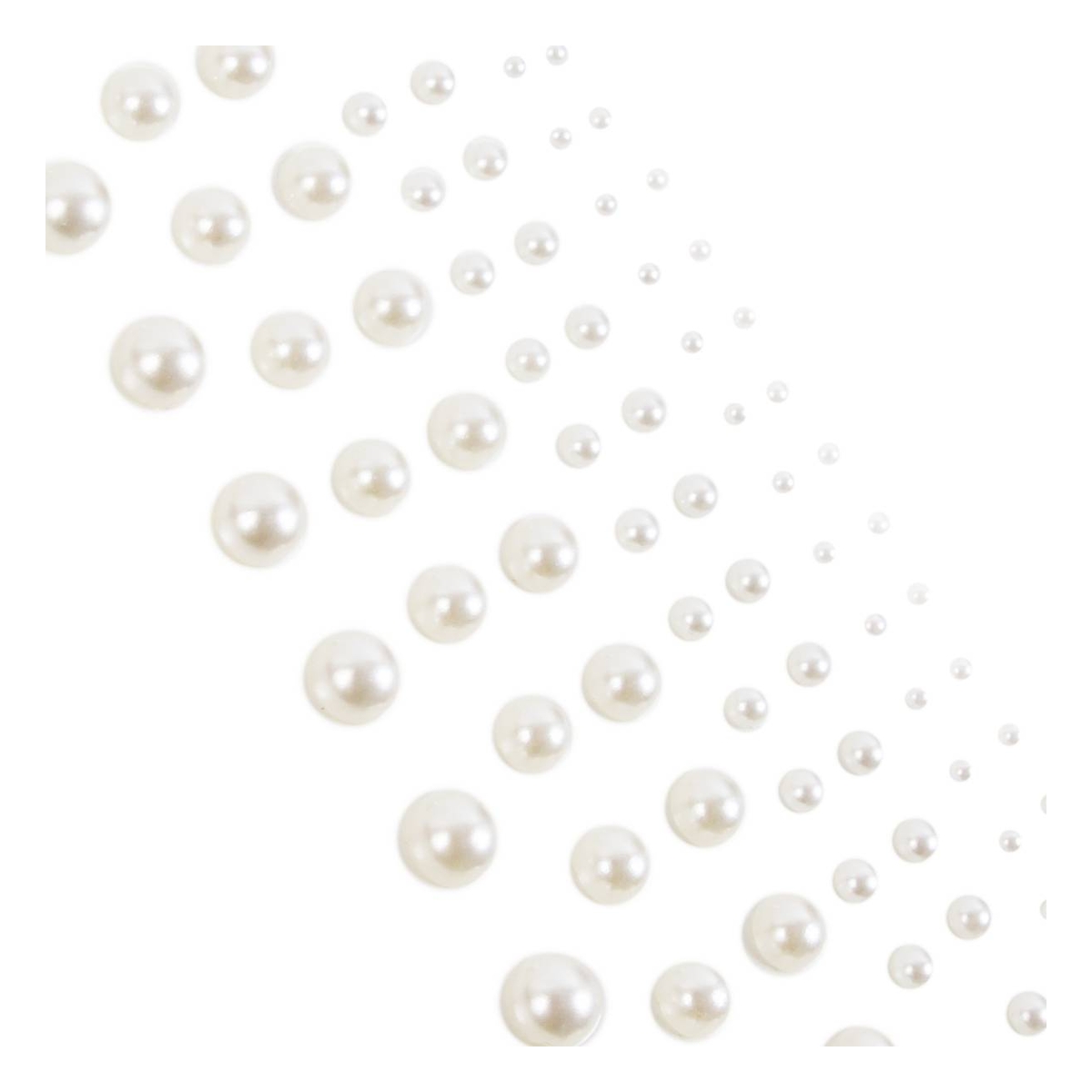 Assorted Adhesive Pearls 108 Pack