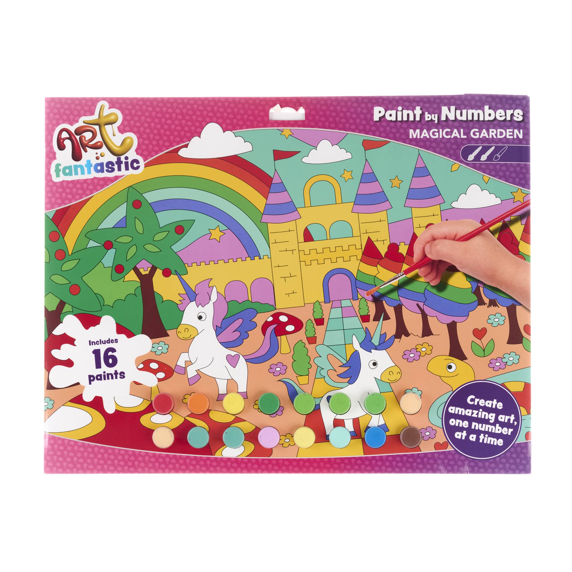 Magical Garden Landscape Paint by Numbers