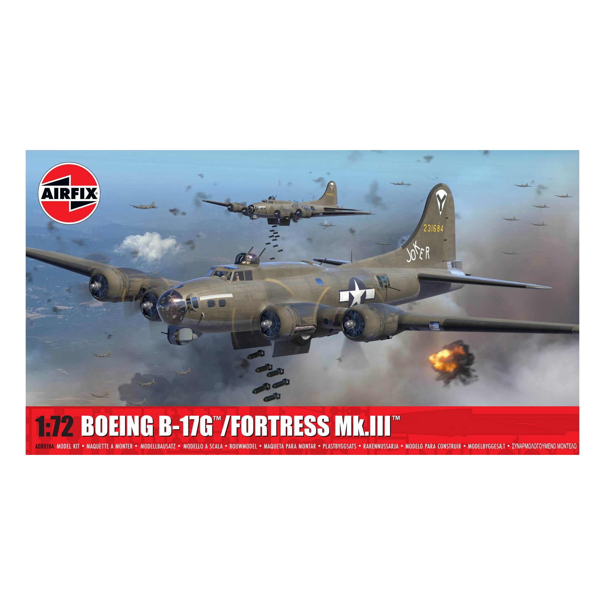 Airfix Boeing B-17G / Fortress Mk.III Model Kit 1:72