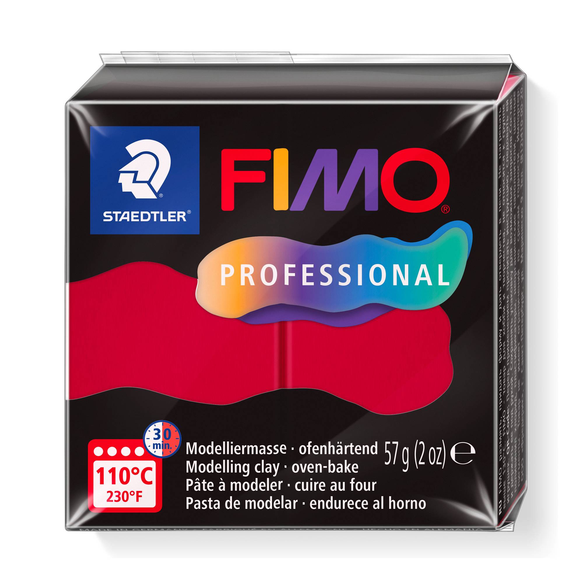 Fimo Professional Carmine Modelling Clay 57g
