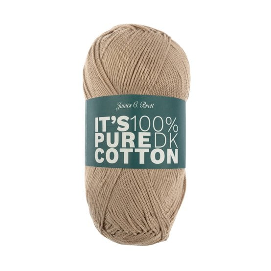James C Brett Beige It’s Pure Cotton Yarn 100g