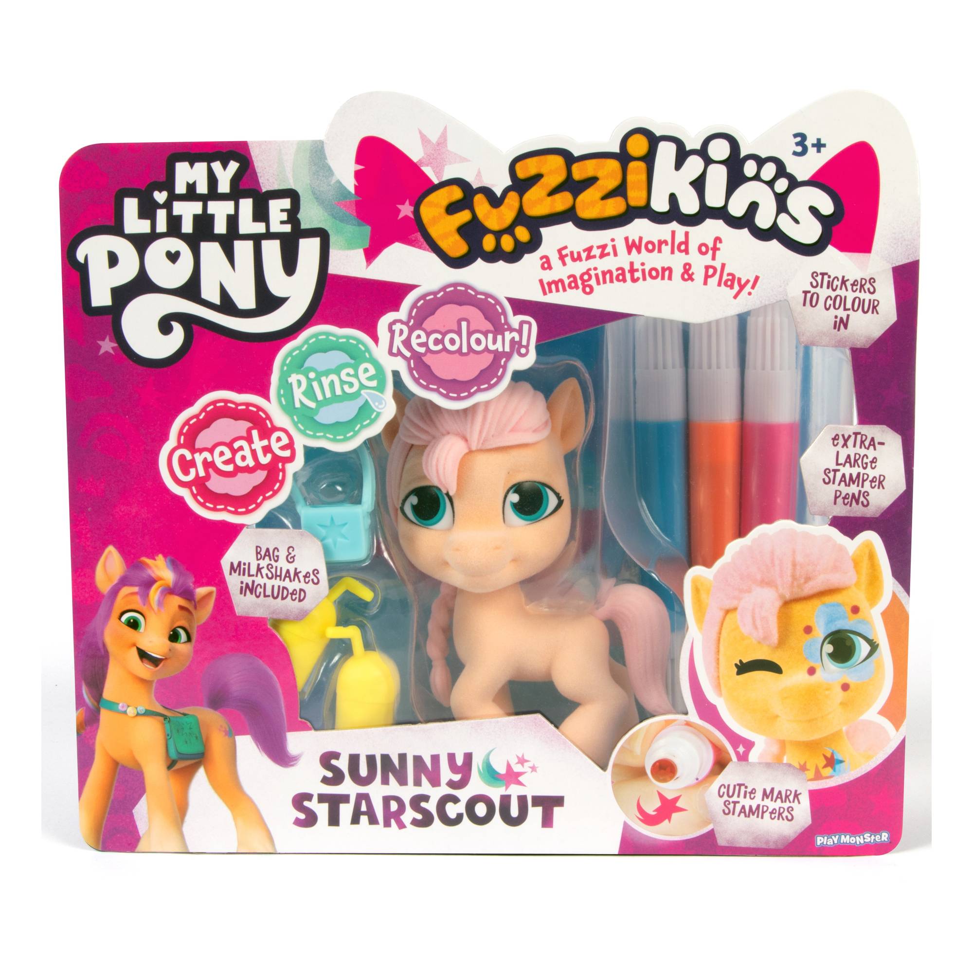 My Little Pony Fuzzikins Sunny Starscout