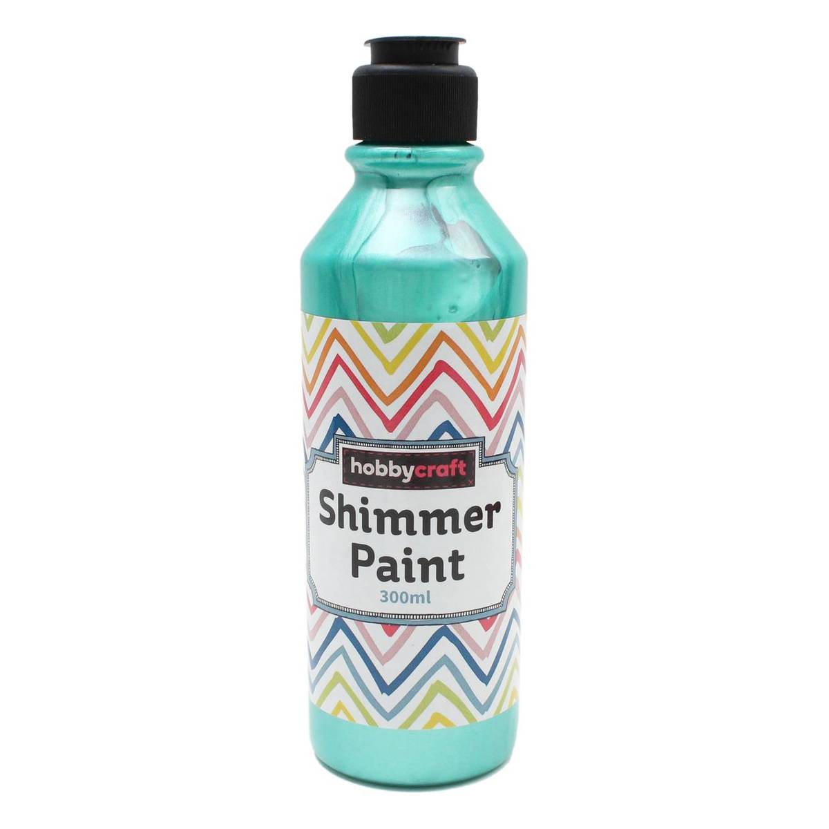Metallic Green Ready Mixed Shimmer Paint 300ml