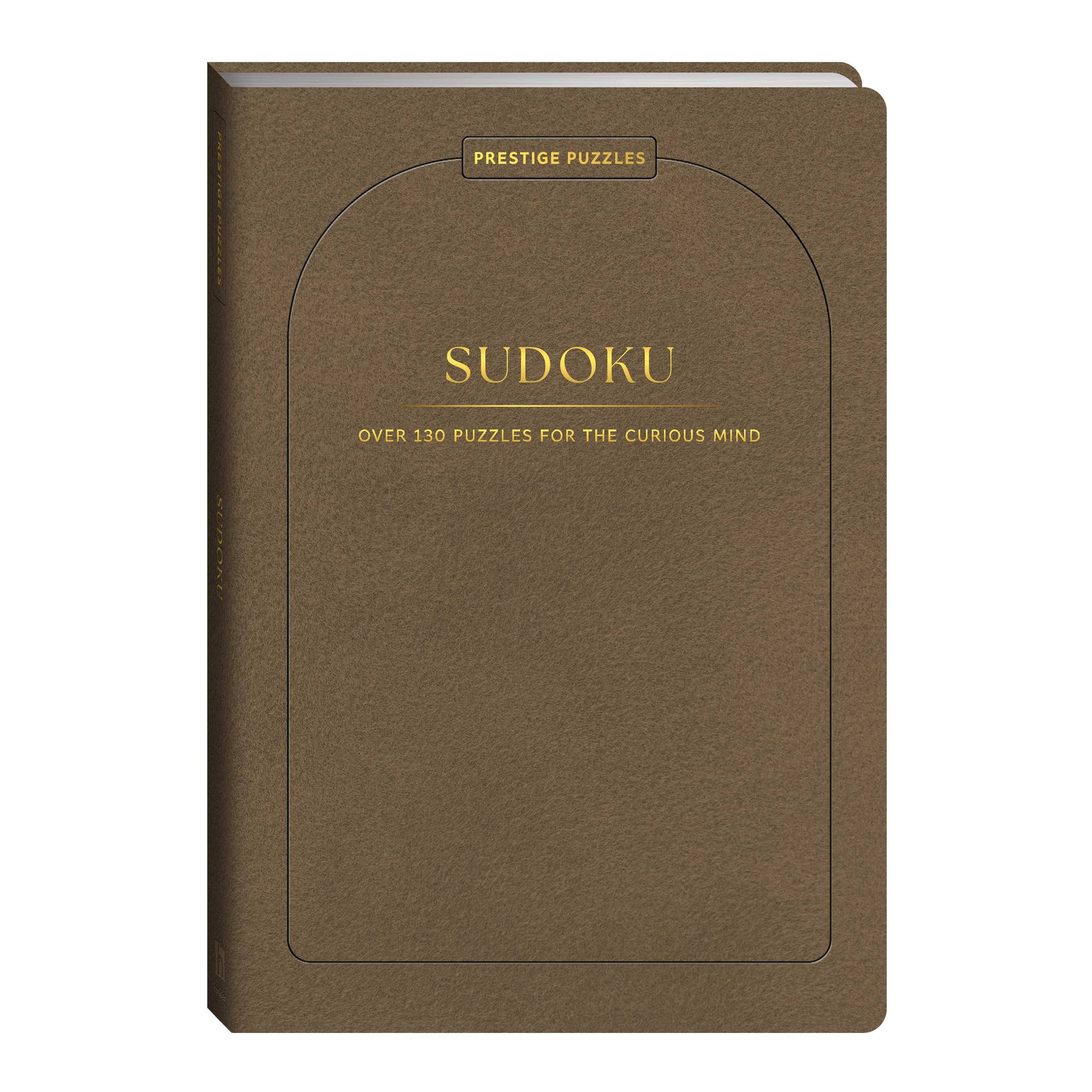 Faux Suede Sudoku Puzzle Book