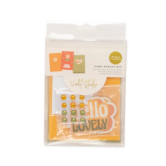 Violet Studio Blooms Mini Card Making Kit 6 Pack