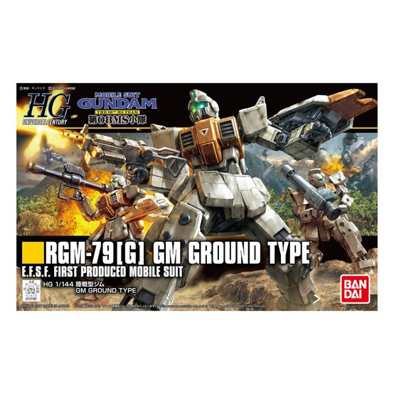 Gunpla RGM-79G GM Ground Type Set 1:144