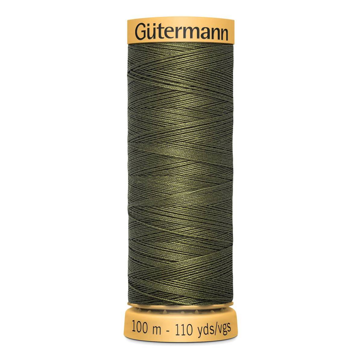 Gutermann Green Cotton Thread 100m (424)