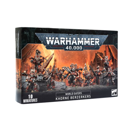 Warhammer 40,000 World Eaters Khorne Berzerkers