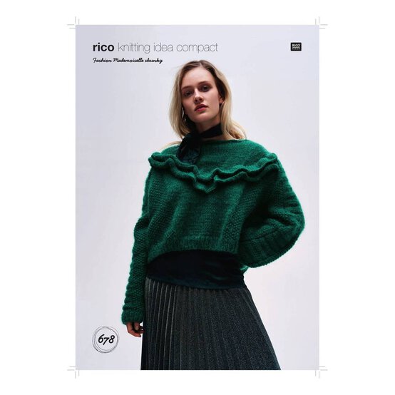 Rico Fashion Madamoiselle Chunky Jumper Digital Pattern 678
