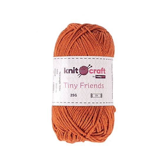Knitcraft Rust Tiny Friends Yarn 25g