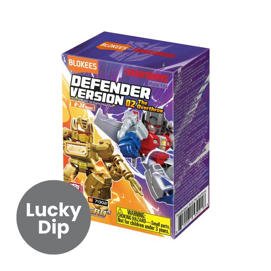 Assorted Blokees Transformers 02 The Overthrow?Model Kit