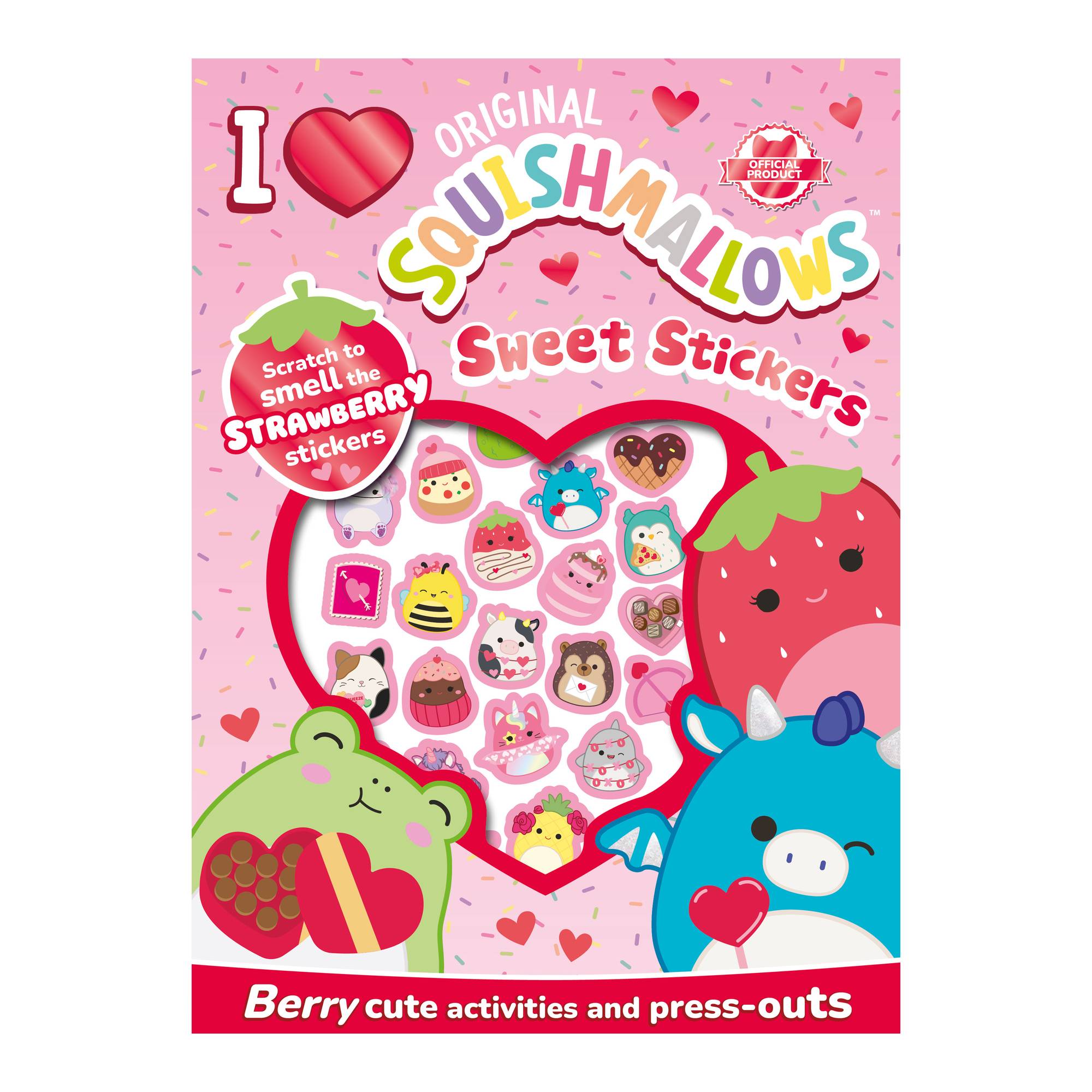 Squishmallows Sweet Stickers Book