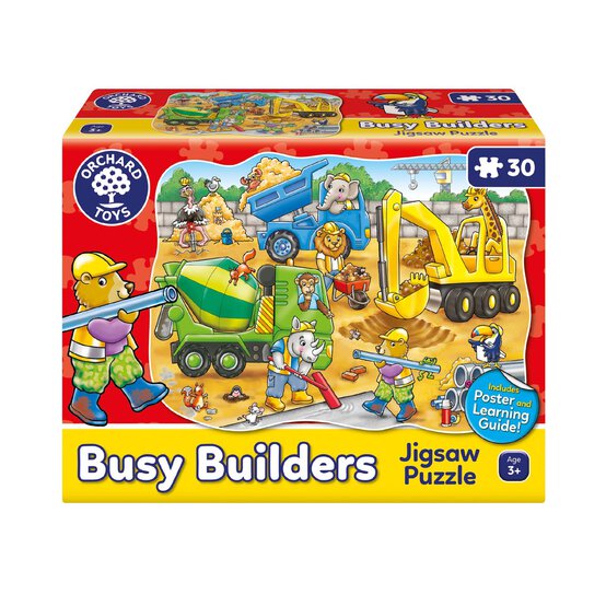 Orchard Toys Busy Builders Jigsaw Puzzle