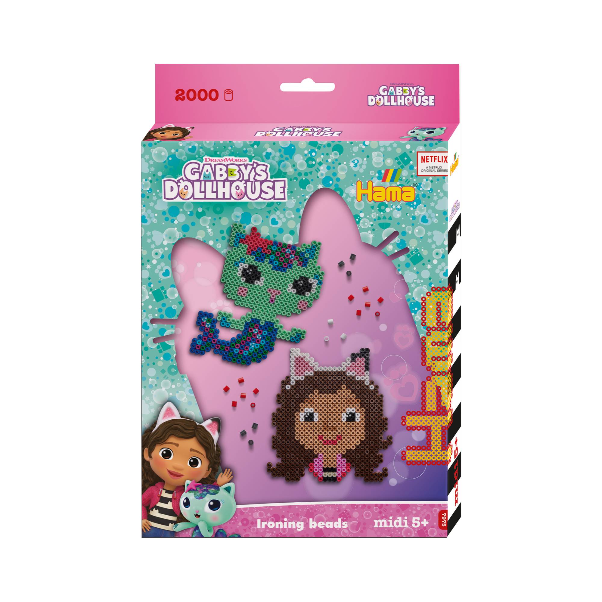 Hama Beads Gabby's Dollhouse Set