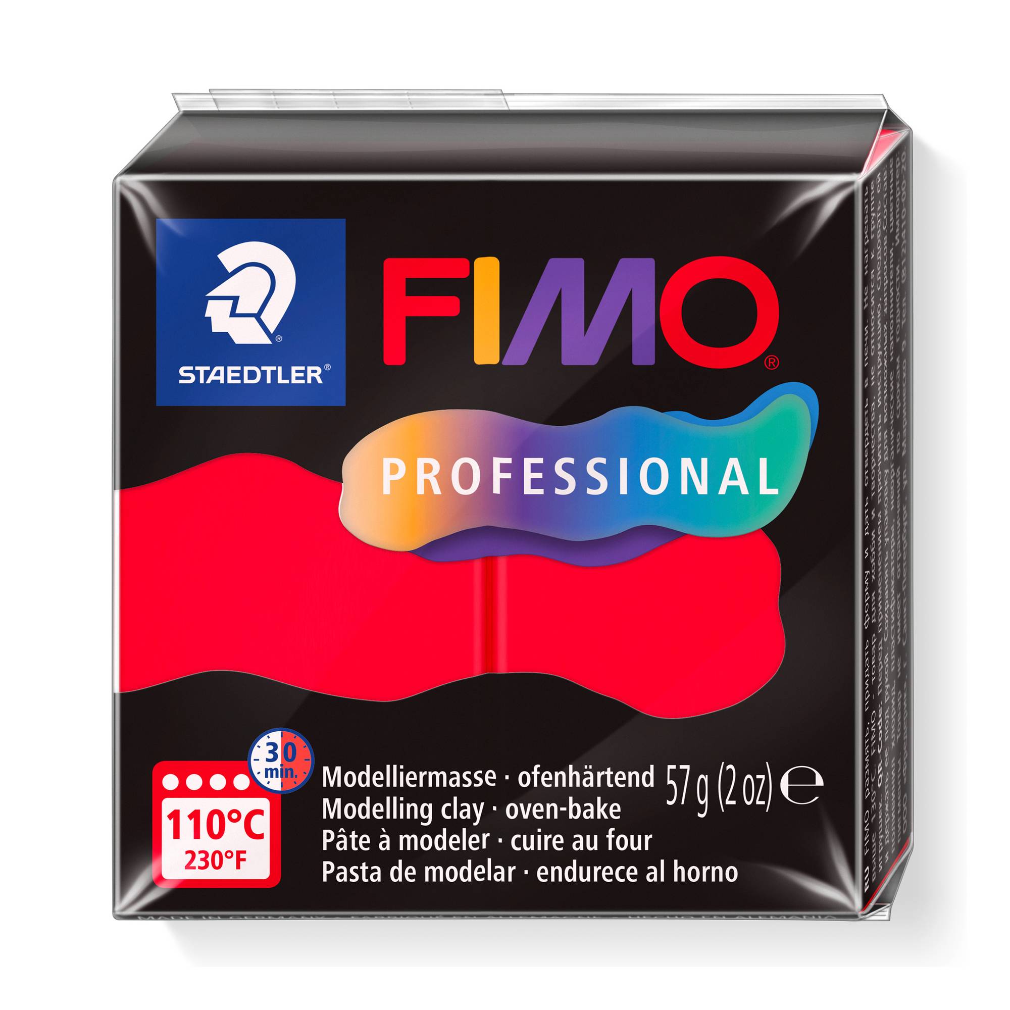 Fimo Professional True Red Modelling Clay 57g