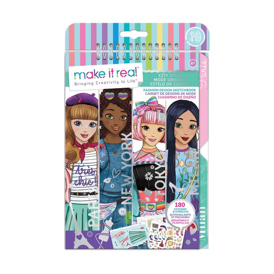 Make It Real City Style Sketchbook