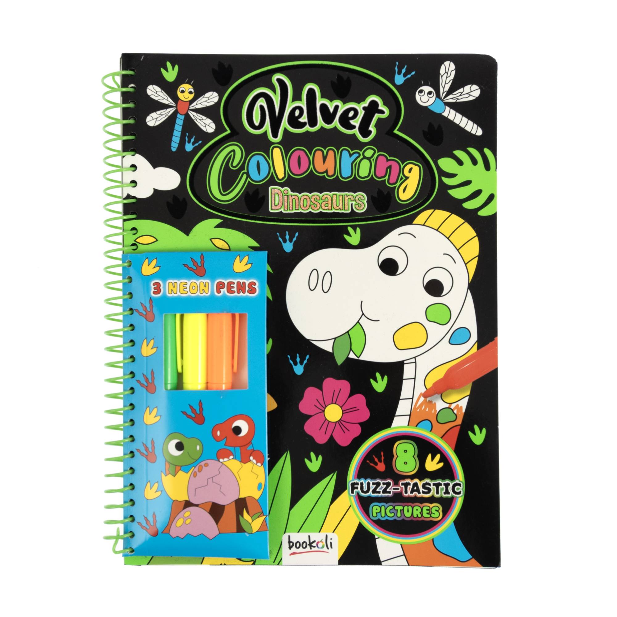 Velvet Colouring Dinosaurs