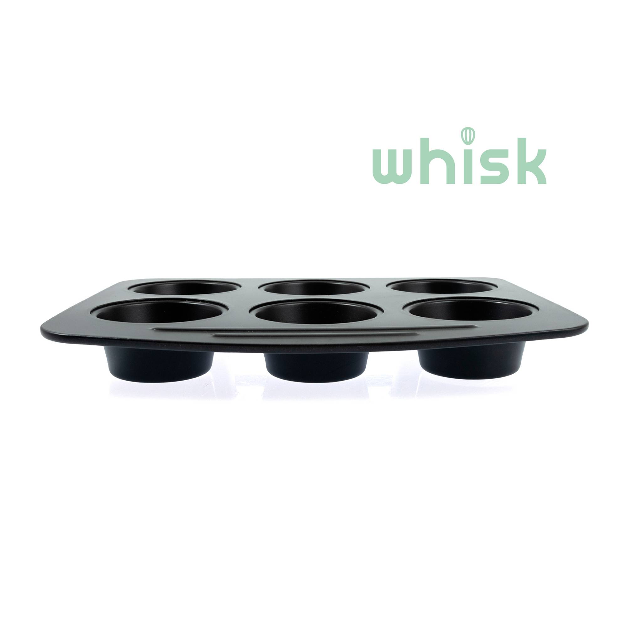 Whisk Non-Stick Carbon Steel Muffin Tin 6 Cups