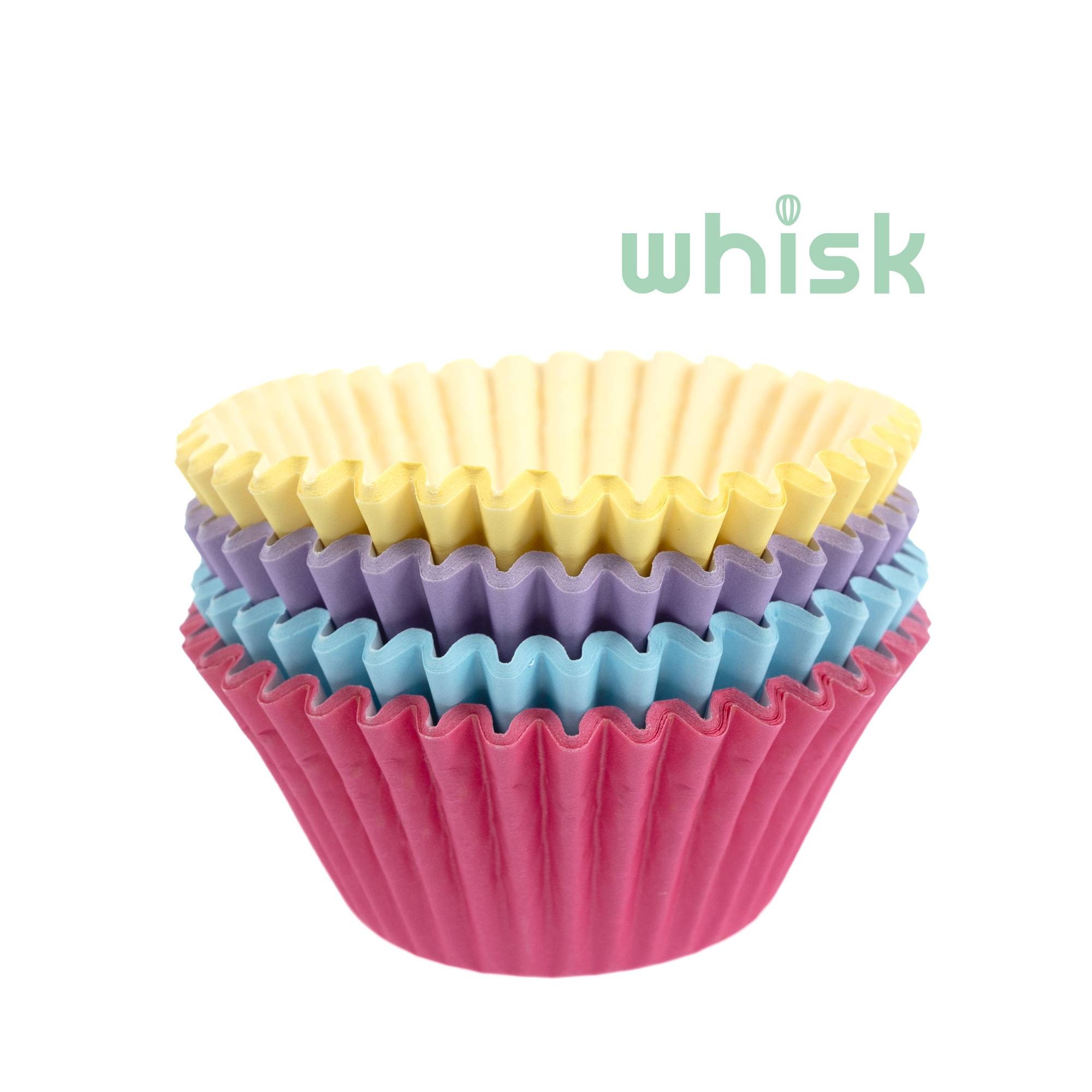 Whisk Pastel Mix Cupcake Cases 100 Pack