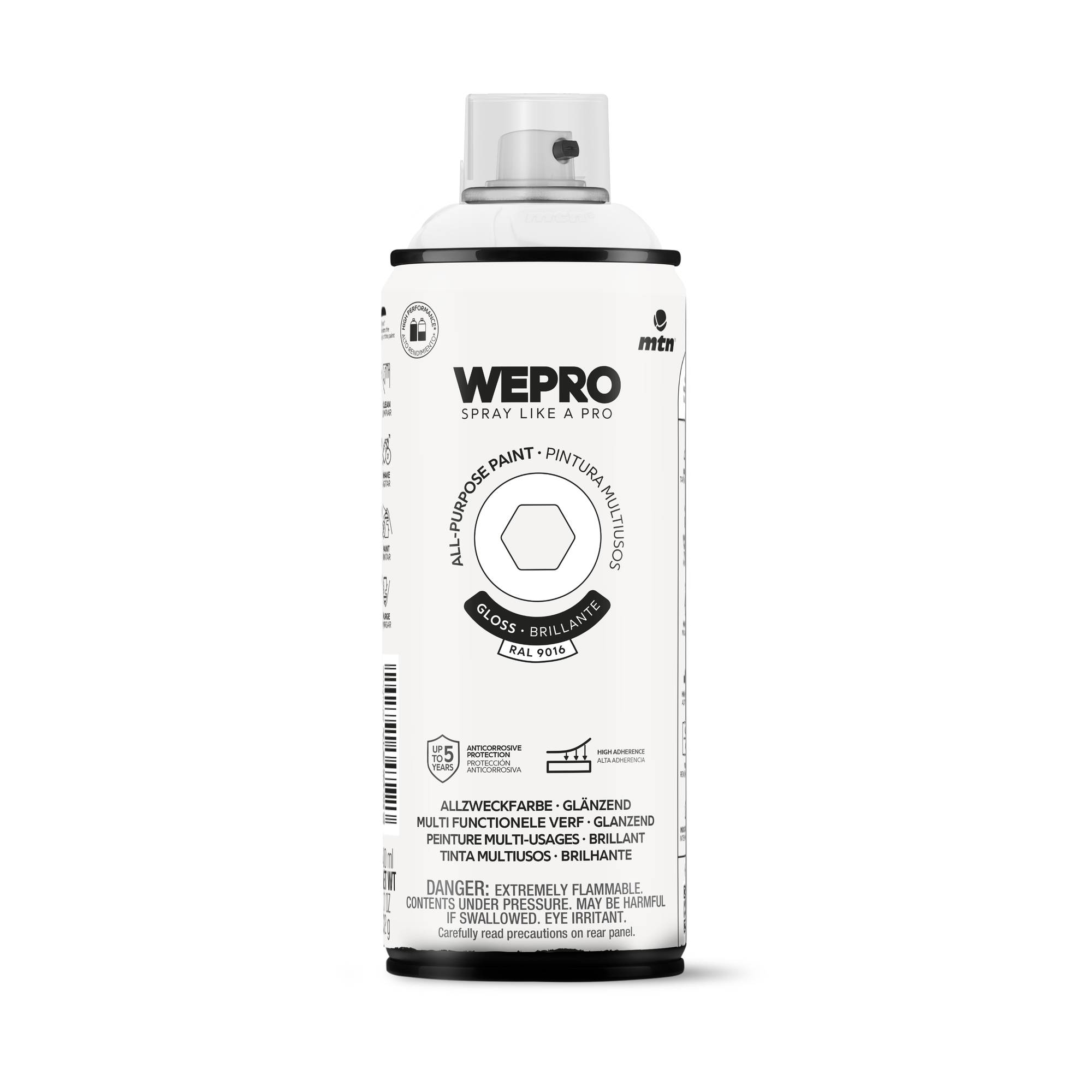 MTN WEPRO Igloo White Gloss All-Purpose Paint 400ml