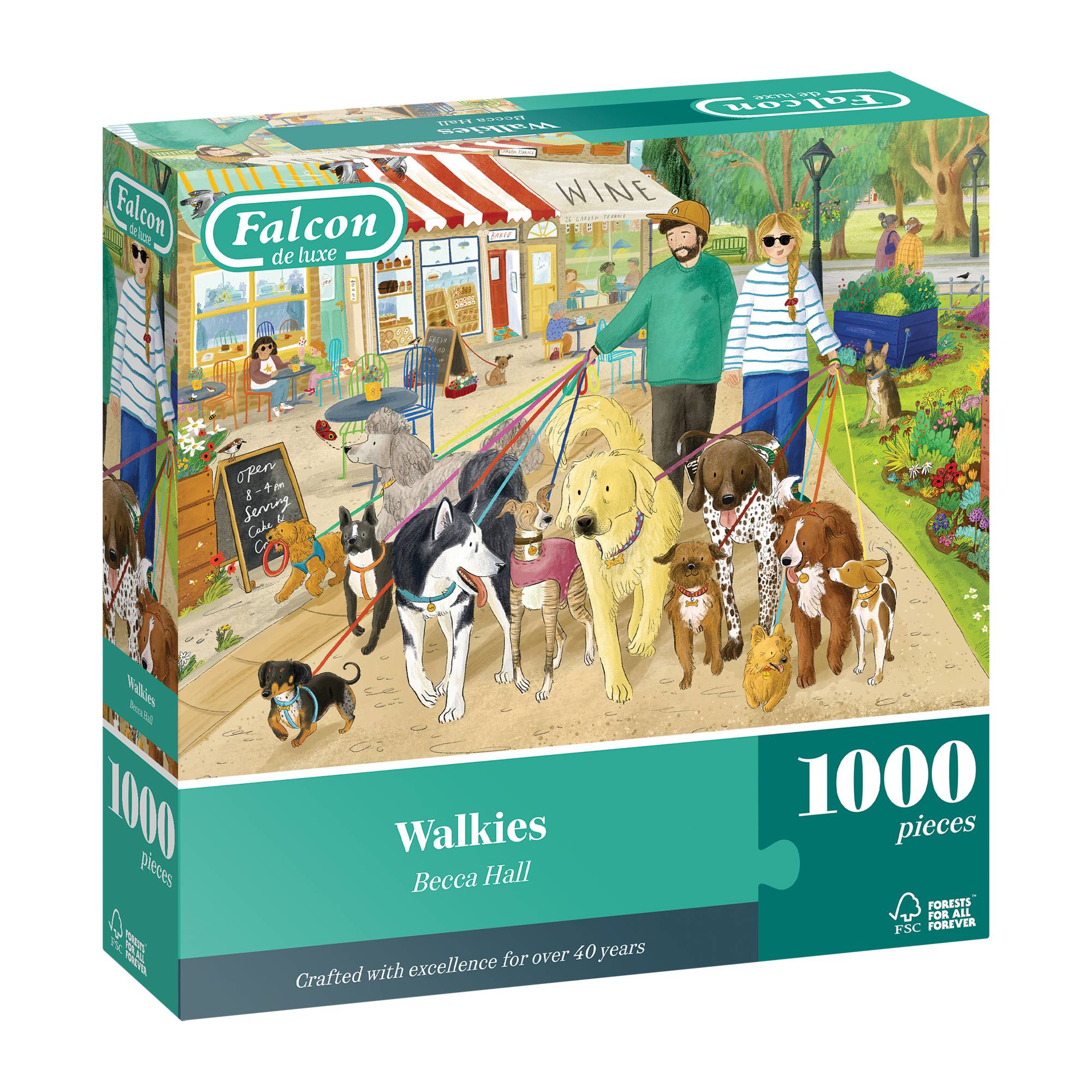 Falcon Walkies Jigsaw Puzzle 1000 Pieces