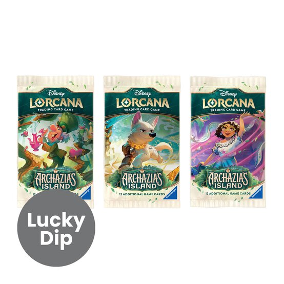Assorted Disney Lorcana Archazia's Island Trading Card Booster Pack