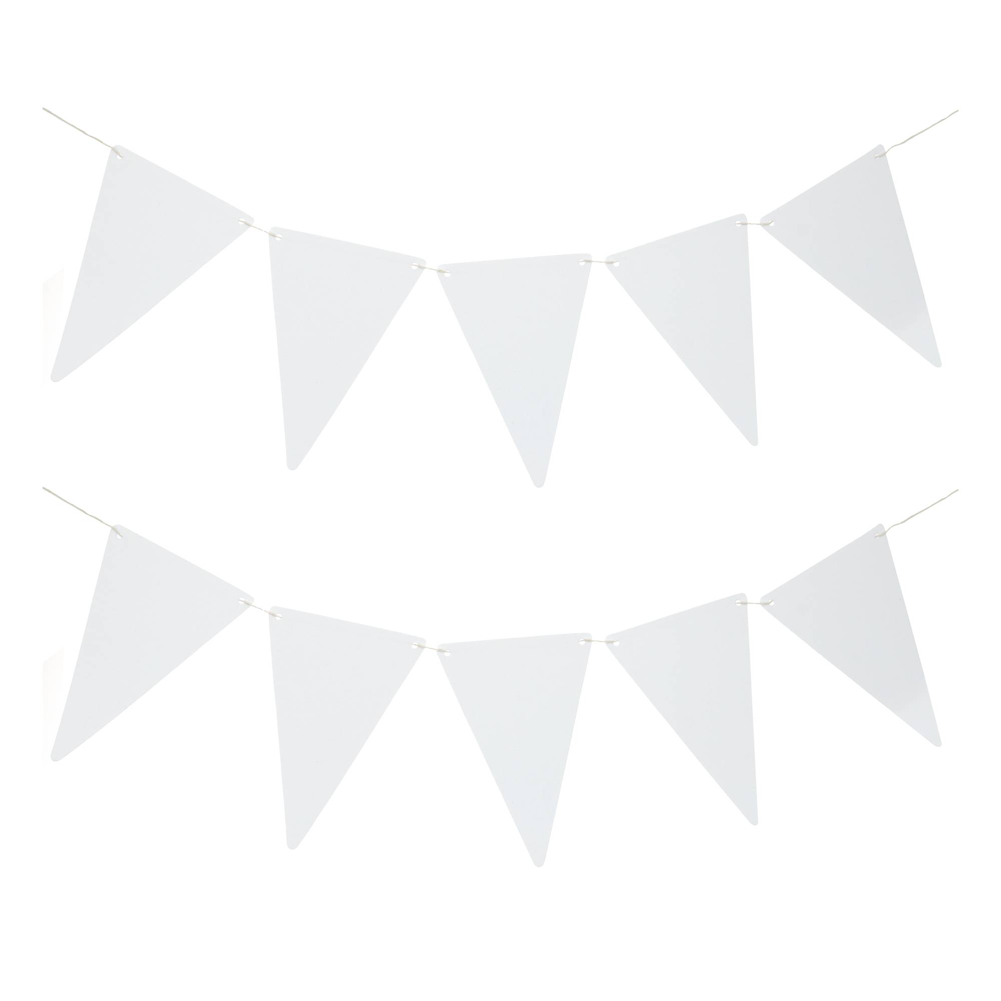 White Paper Bunting Kit 5m