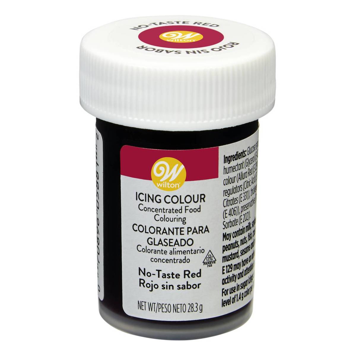 Wilton No-Taste Red Icing Colour 28.3g