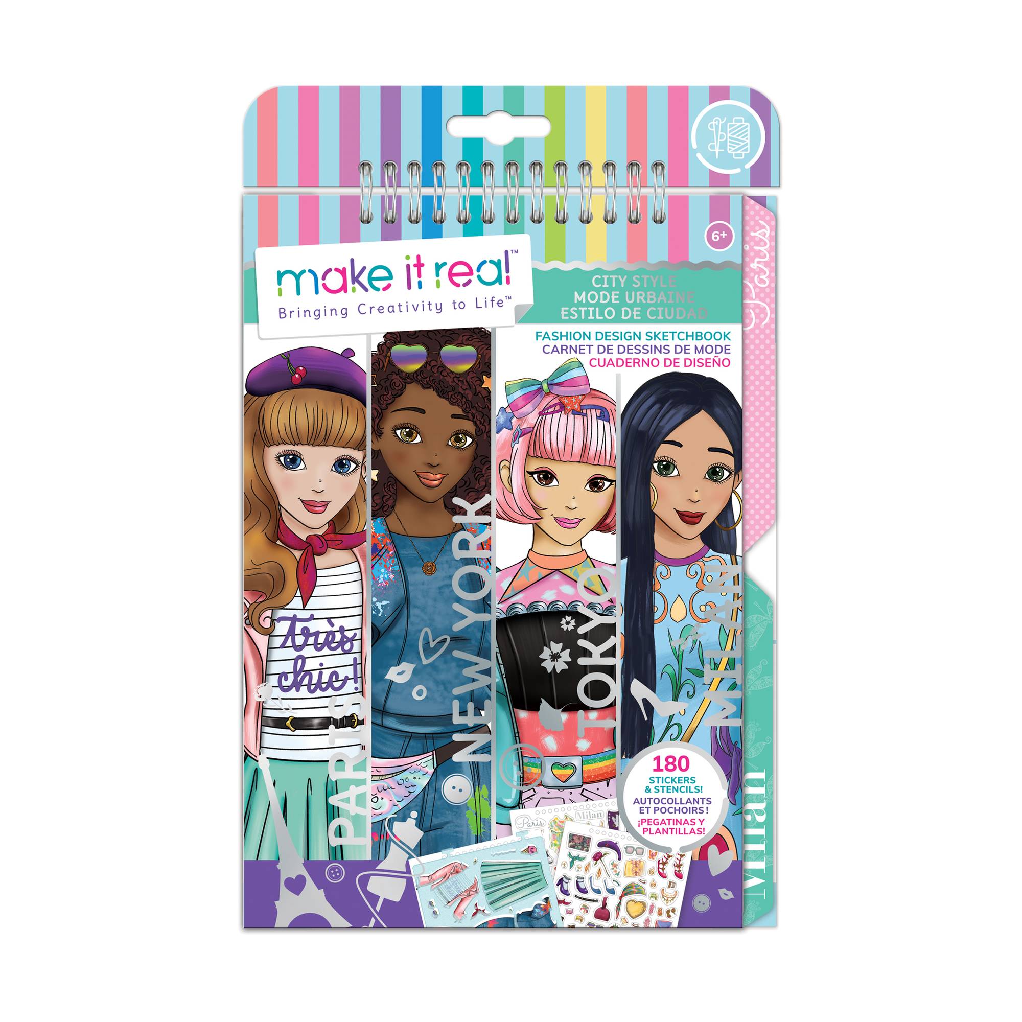 Make It Real City Style Sketchbook