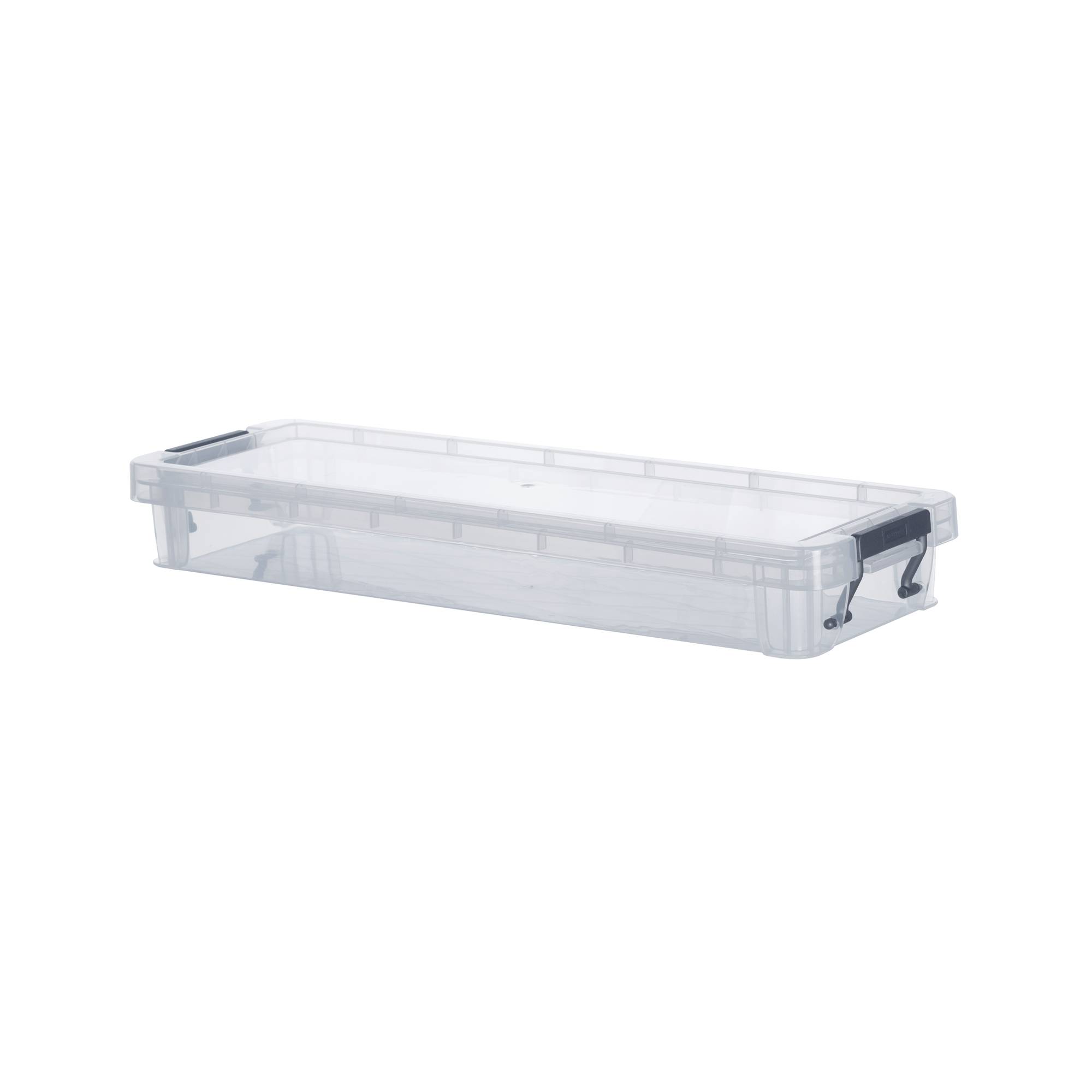Whitefurze Allstore 1.25 Litre Clear Storage Box