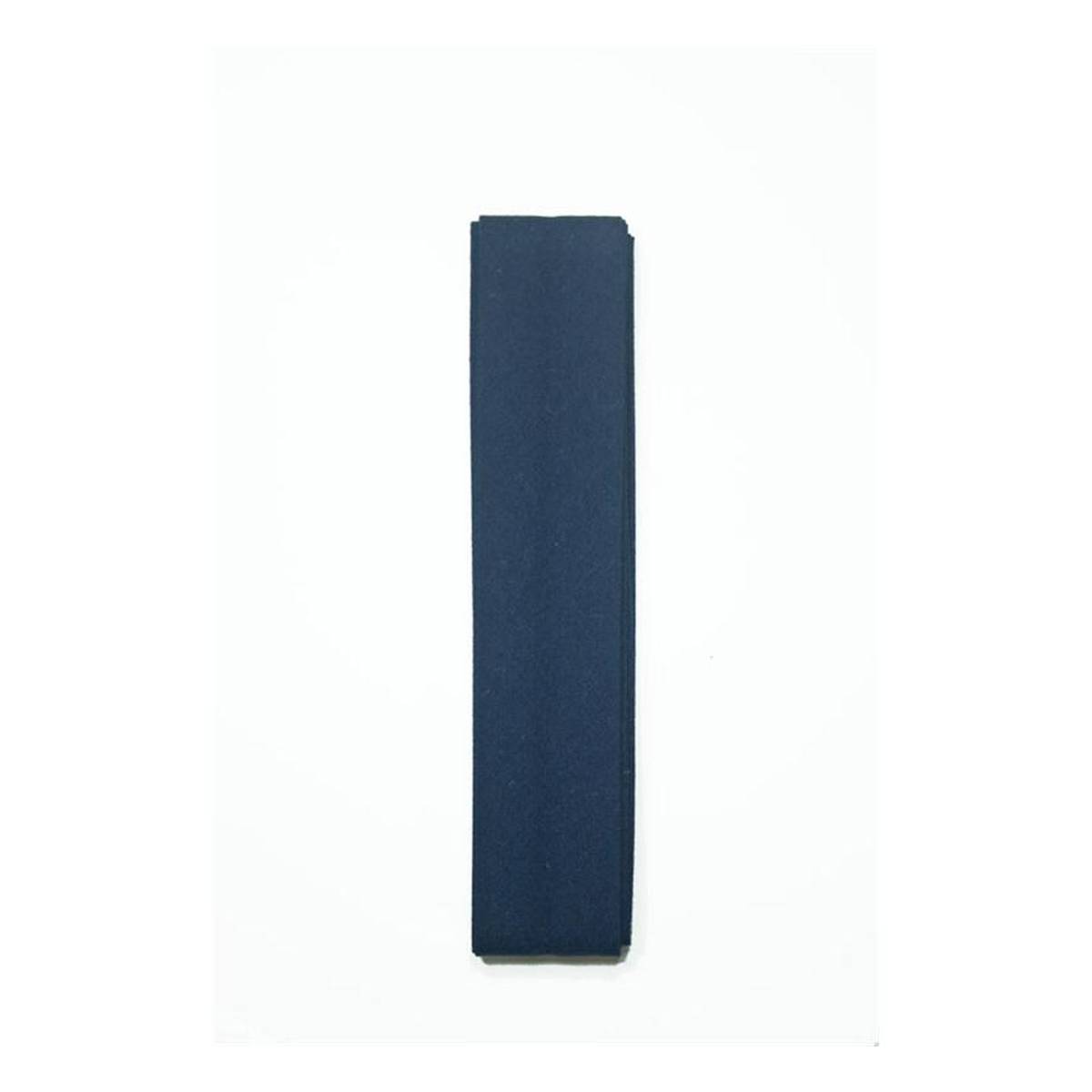 Navy Poly Cotton Bias Binding 25mm x 2.5m