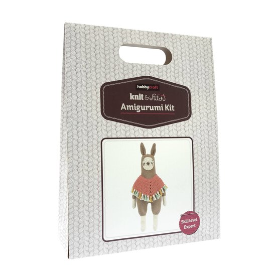 Llama Amigurumi Kit