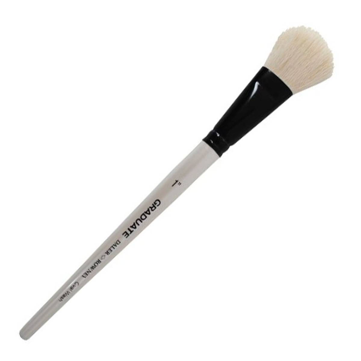 Daler-Rowney Graduate Oval White Goat Wash Brush 1 Inch