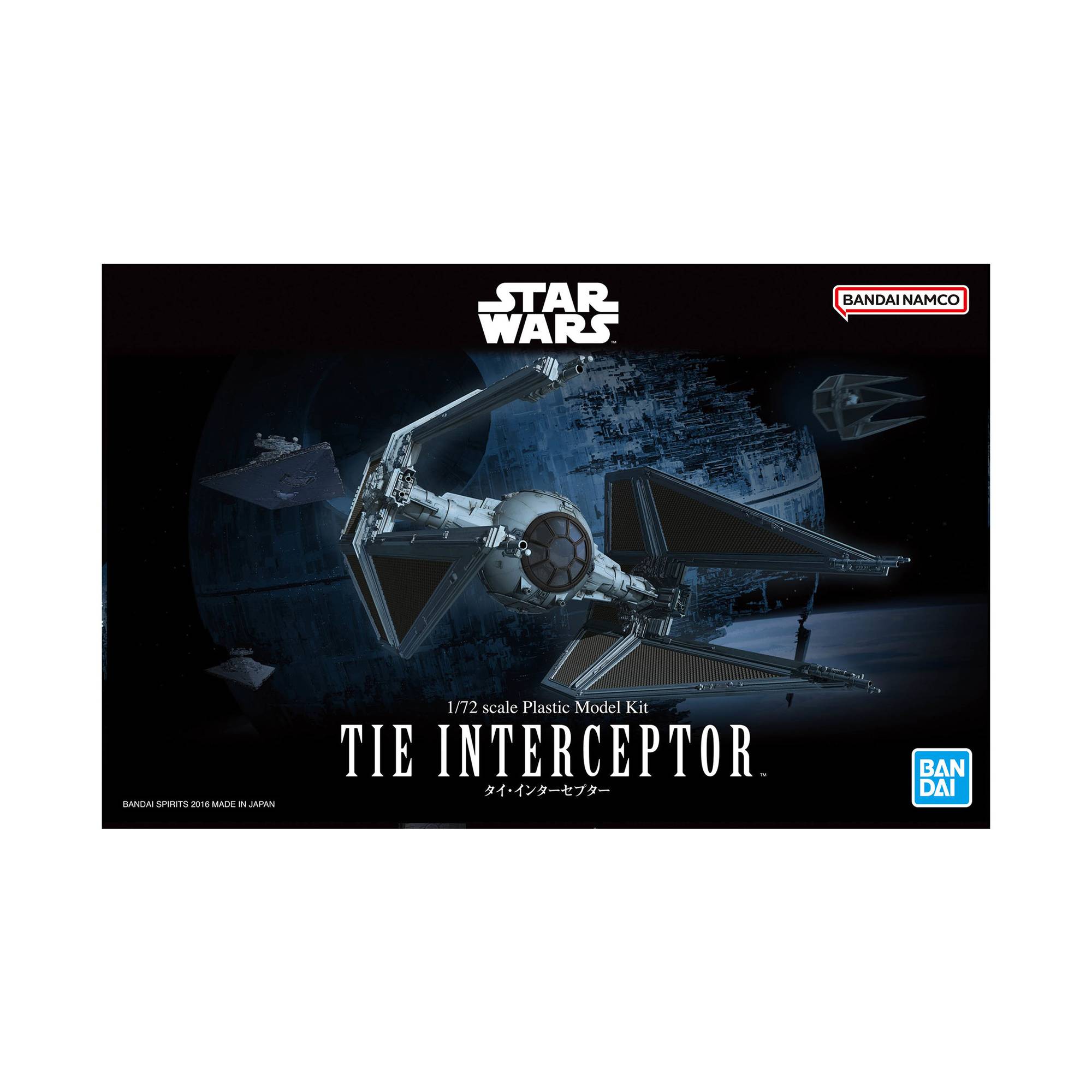 Revell Bandai TIE Interceptor Model Kit 1:72