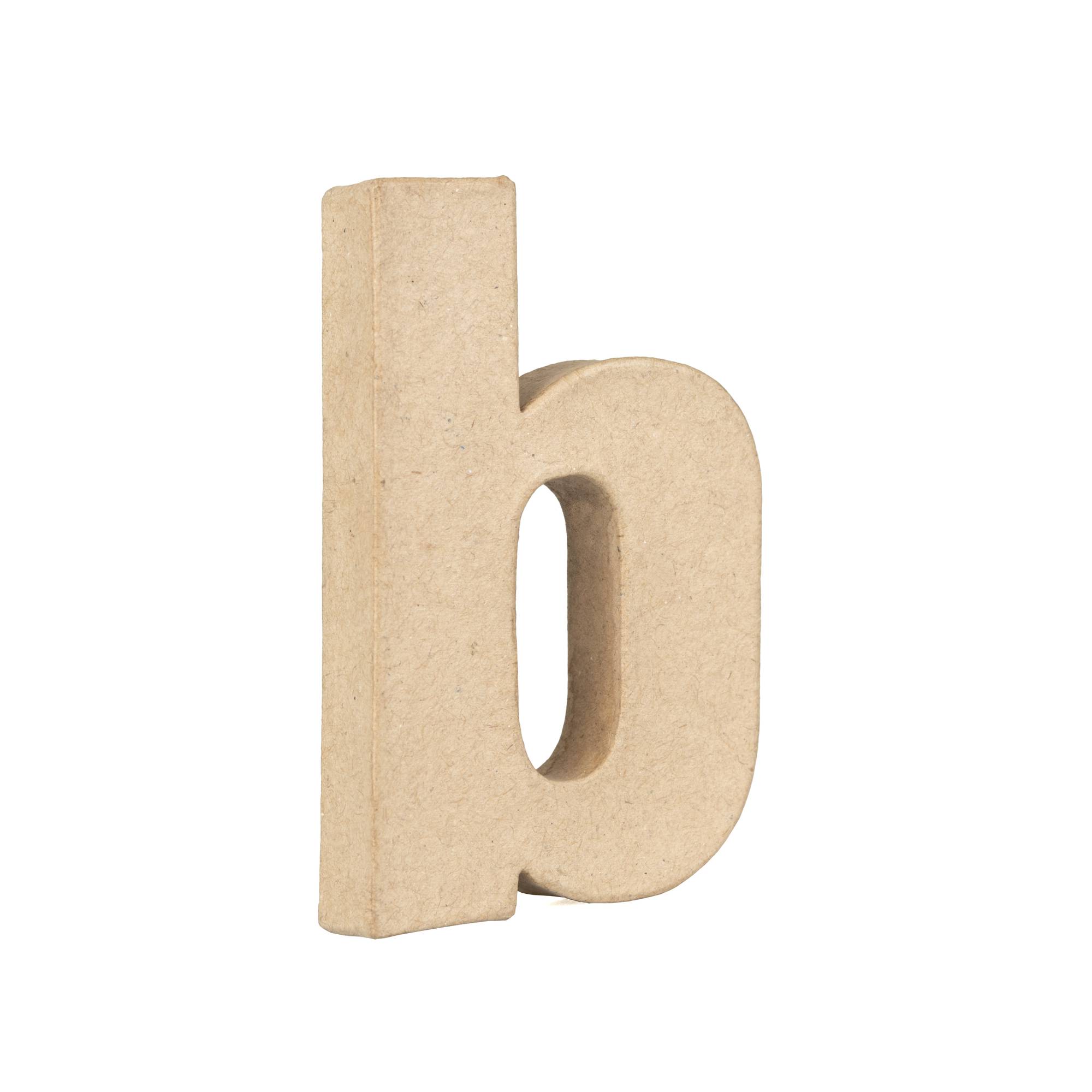 Lowercase Mini Mache Letter B