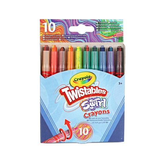 Crayola Twistable Swirl Crayons 10 Pack