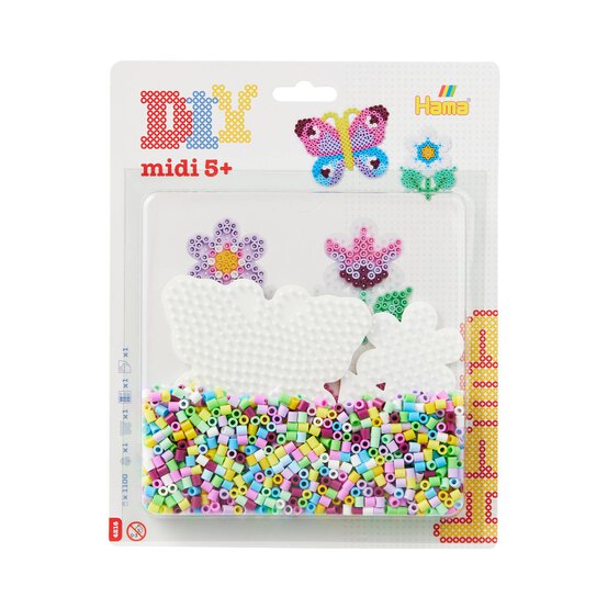 Hama Beads Butterfly and Flower Set