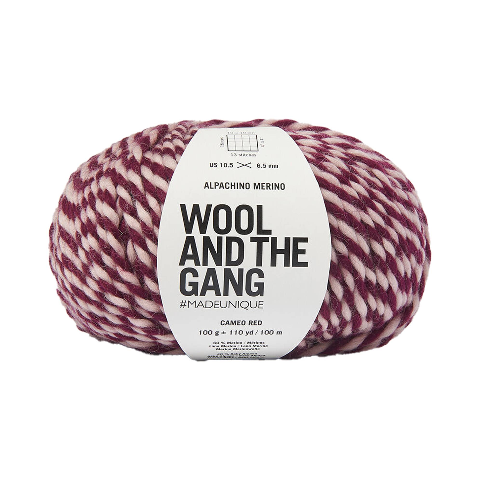 Wool and the Gang Cameo Red Alpachino Merino Twist 100g
