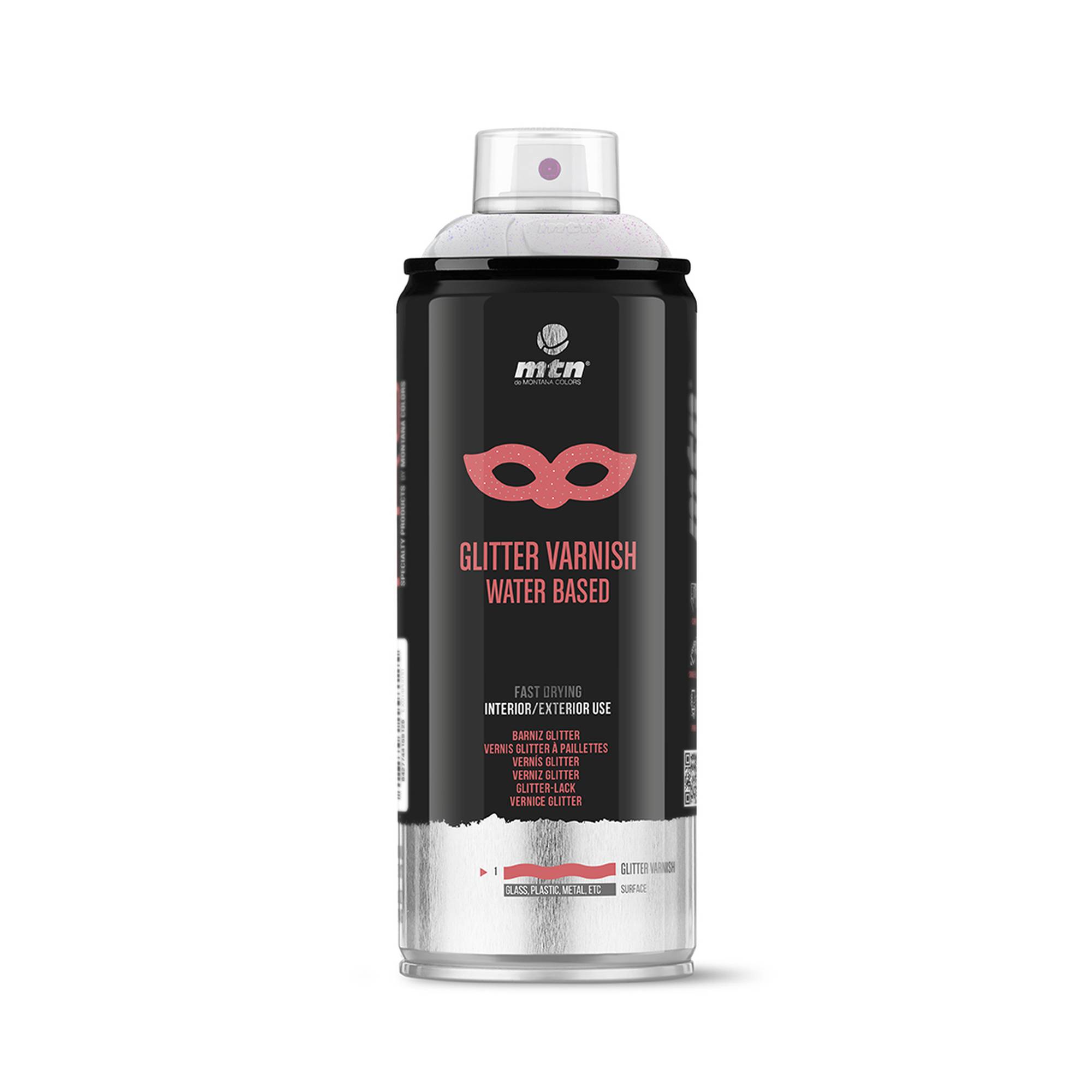 MTN PRO Multicolour Glitter Varnish 400ml