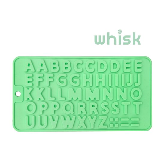 Whisk Alphabet Silicone Candy Mould